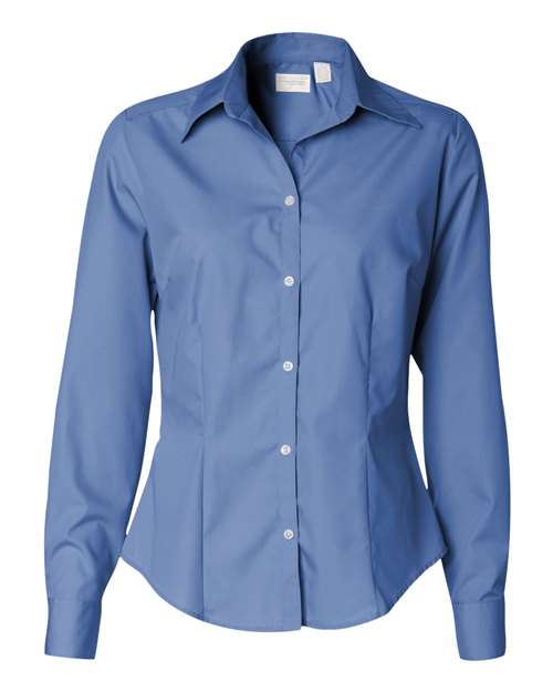 Women's Silky Poplin Shirt | USA Decoration