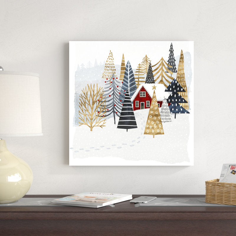 Christmas Chalet I by Victoria Borges