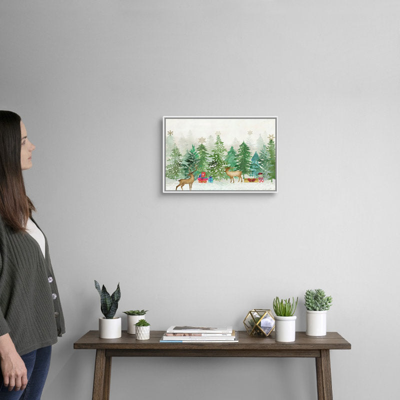 Magic Of Christmas Painting Print