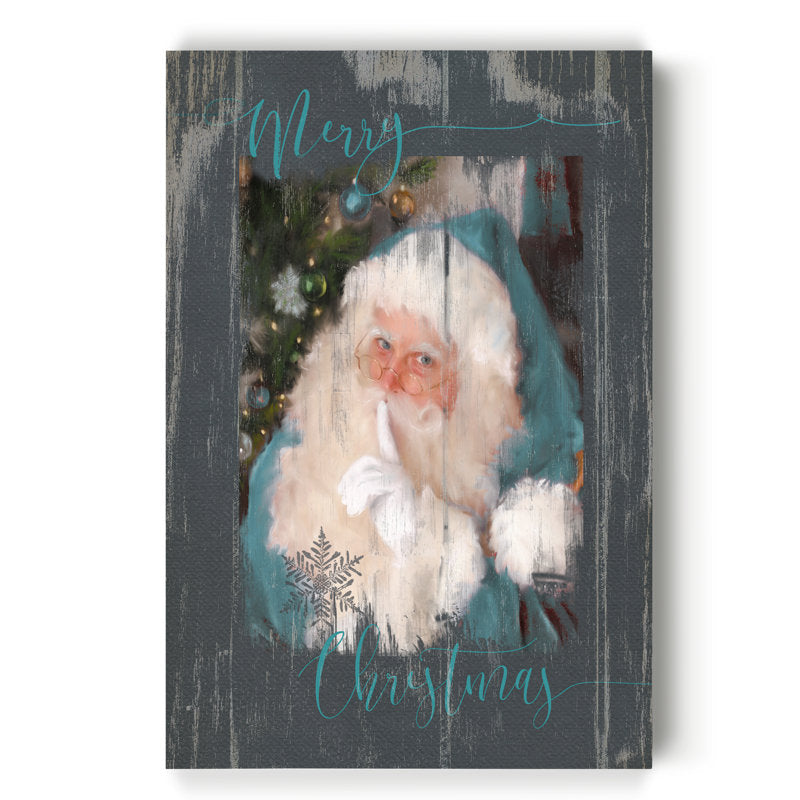Teal Santa by Parvez Taj