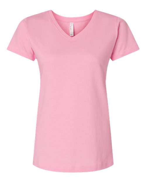 Women's Premium Jersey V-Neck Tee | USA Decoration