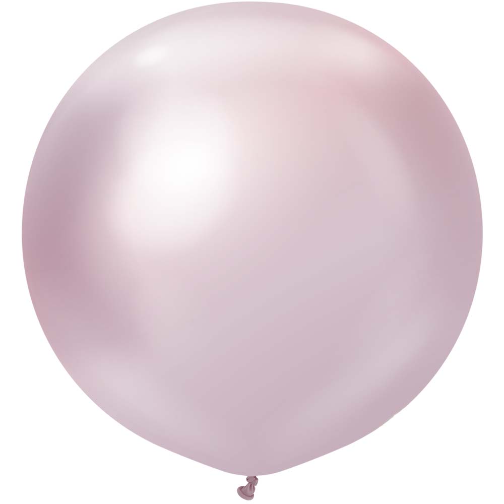 Latex Balloons 24 Inch Mirror Pink Gold