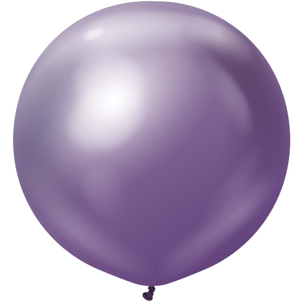 Latex Balloons 24 Inch Kalisan Mirror Violet