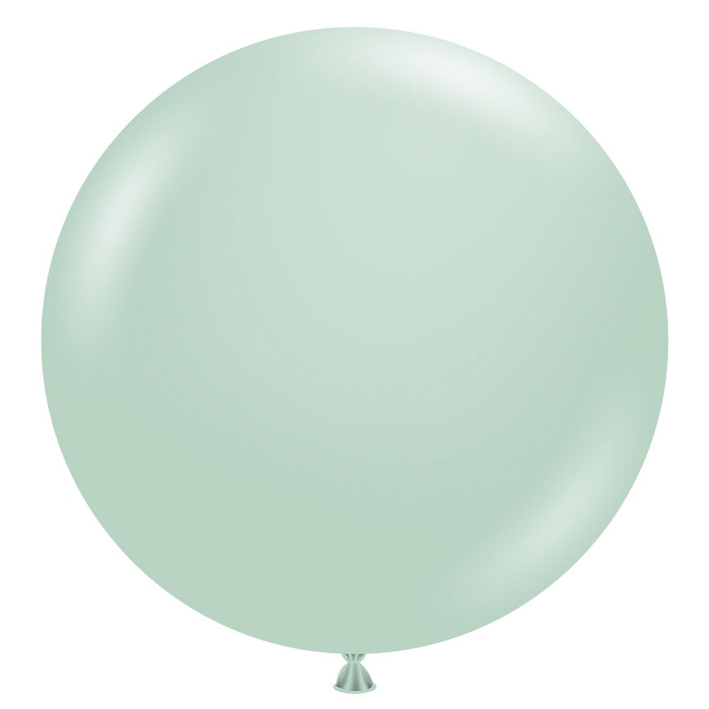 Latex Balloons 24 Inch TUFTEX Empower Mint