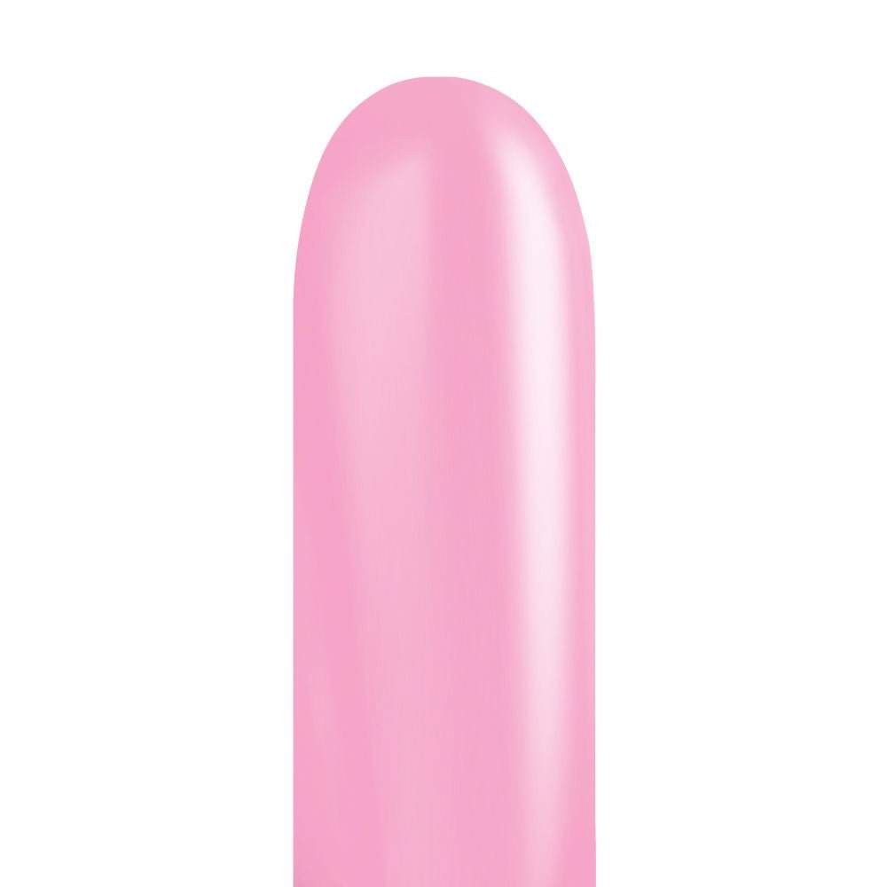 Latex Balloons 260S Bubble Gum Pink