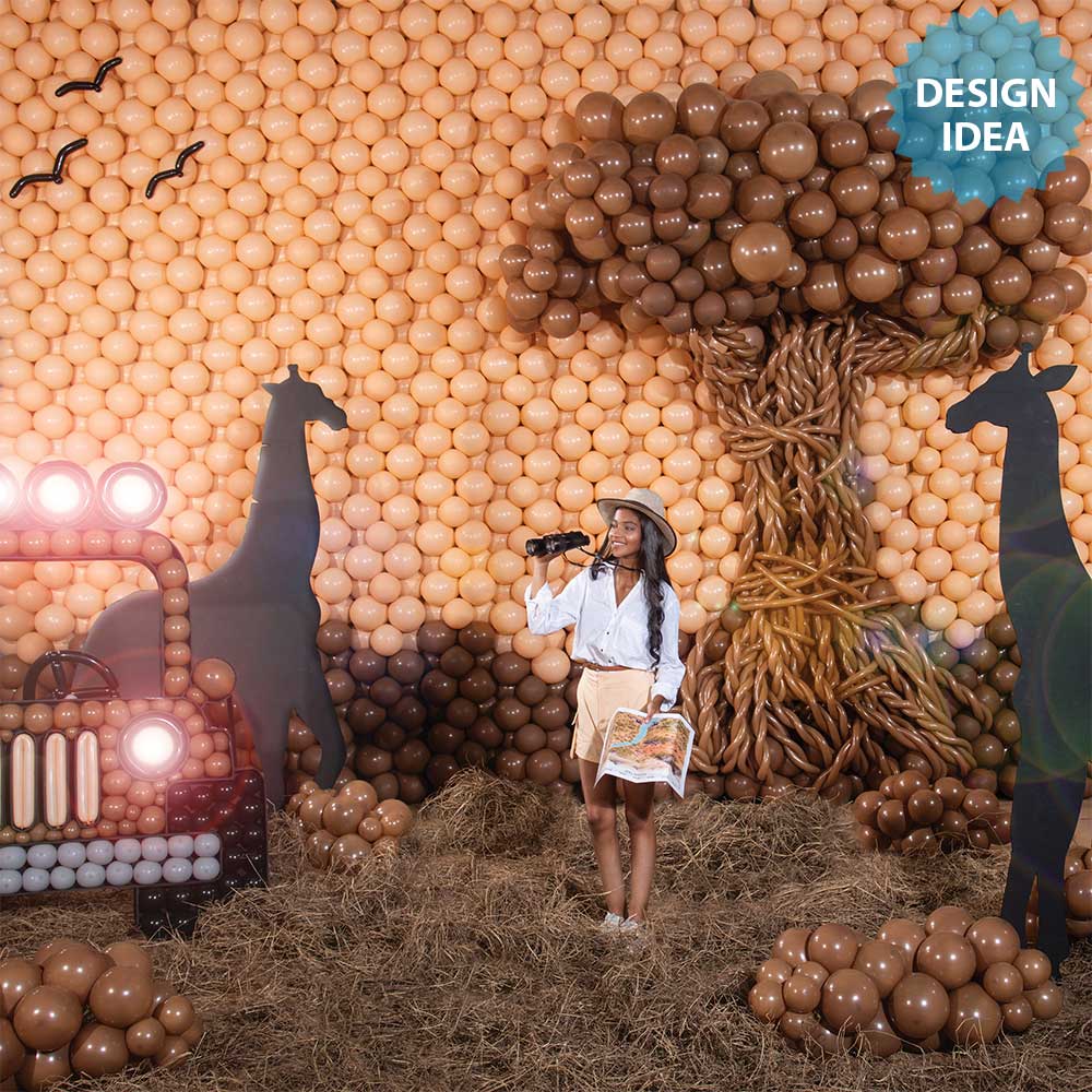 Latex Balloons 24 Inch Sempertex Deluxe Mocha