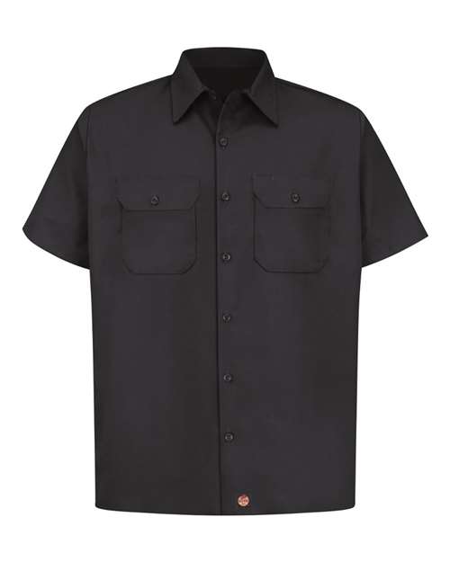 Utility Short Sleeve Work Shirt | USA Decoration