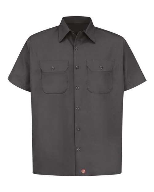 Utility Short Sleeve Work Shirt | USA Decoration