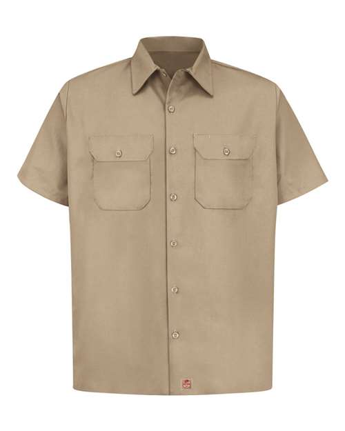 Utility Short Sleeve Work Shirt | USA Decoration
