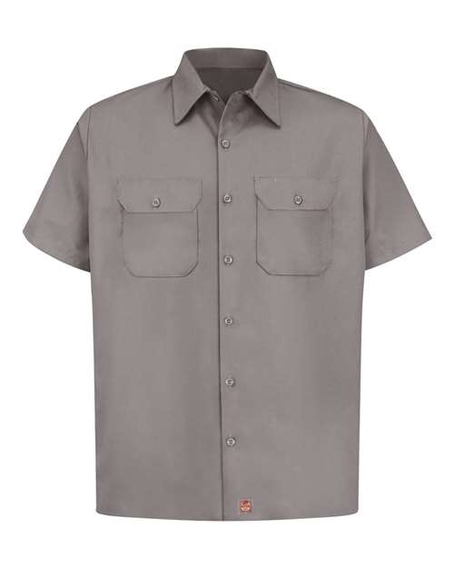 Utility Short Sleeve Work Shirt | USA Decoration