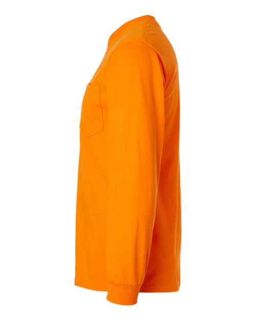 Ultra Cotton® Long Sleeve Pocket T-Shirt | USA Decoration