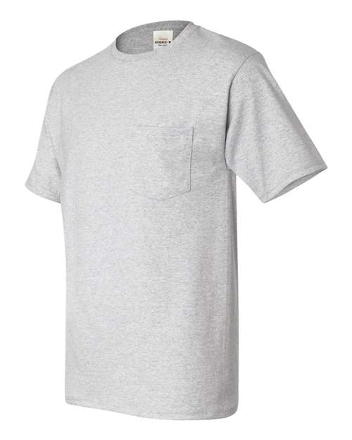 Authentic Pocket T-Shirt | USA Decoration