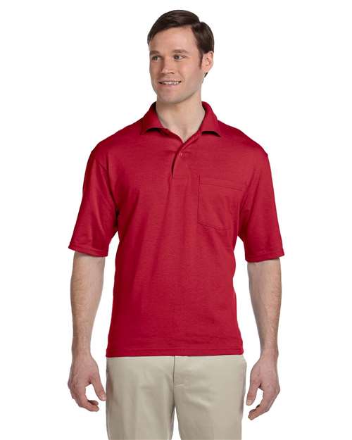 SpotShield® 50/50 Polo with Pocket | USA Decoration