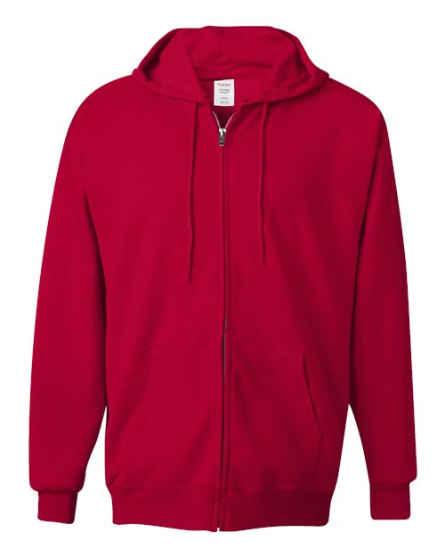 Ultimate Cotton® Full-Zip Hooded Sweatshirt | USA Decoration