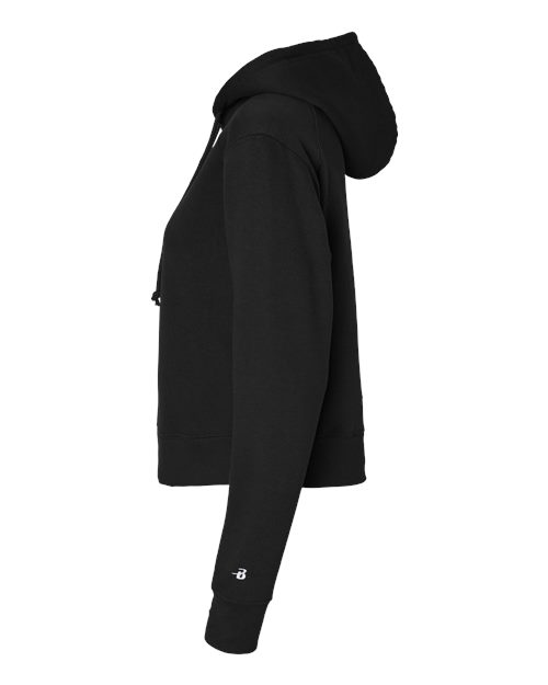 Women's Crop Hooded Sweatshirt | USA Decoration