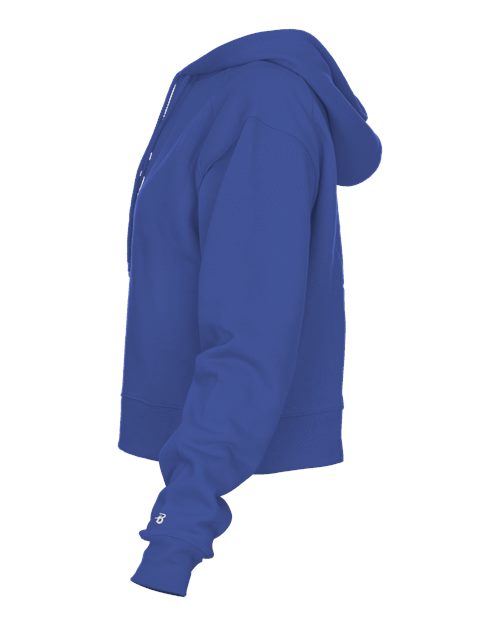 Women's Crop Hooded Sweatshirt | USA Decoration