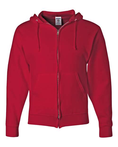 NuBlend® Full-Zip Hooded Sweatshirt | USA Decoration