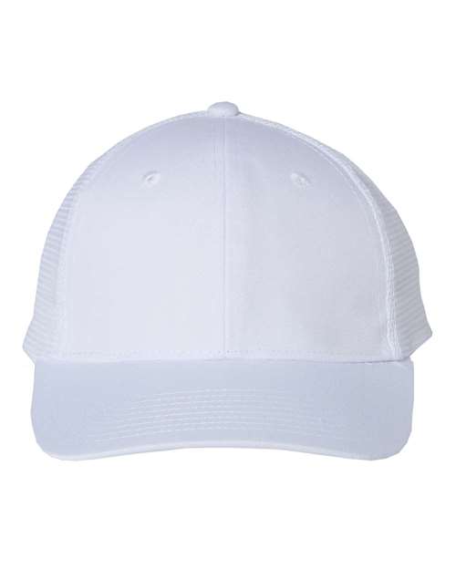 Mesh-Back Twill Trucker Cap | USA Decoration