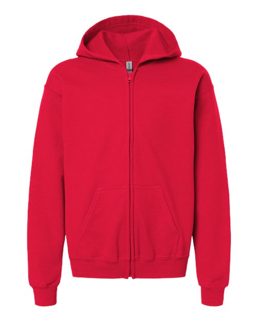 Heavy Blend™ Youth Full-Zip Hooded Sweatshirt | USA Decoration