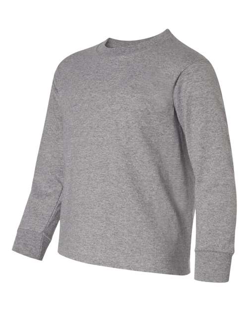 Dri-Power® Youth Long Sleeve 50/50 T-Shirt | USA Decoration