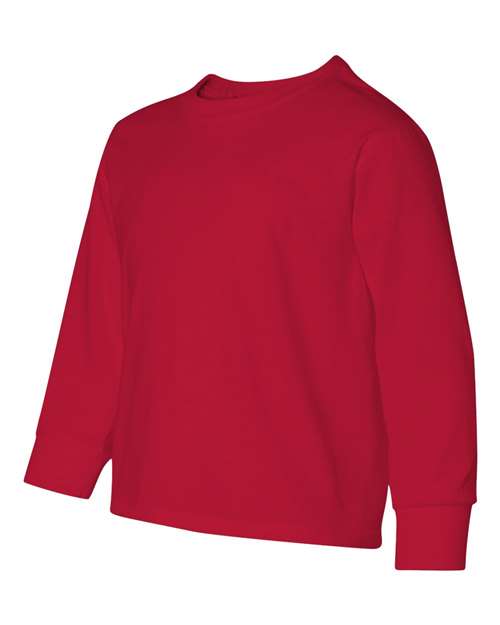 Dri-Power® Youth Long Sleeve 50/50 T-Shirt | USA Decoration