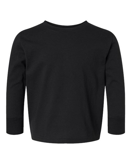 Toddler Cotton Jersey Long Sleeve Tee | USA Decoration