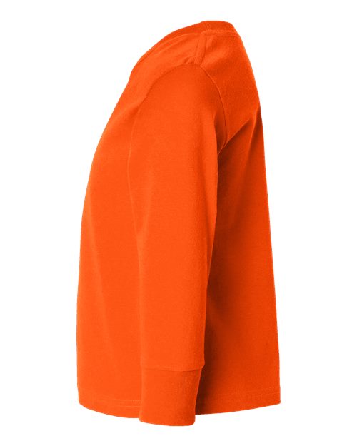Toddler Cotton Jersey Long Sleeve Tee | USA Decoration