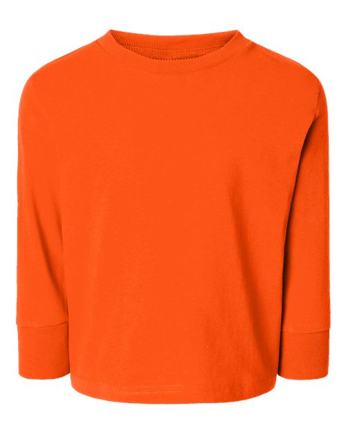 Toddler Cotton Jersey Long Sleeve Tee | USA Decoration