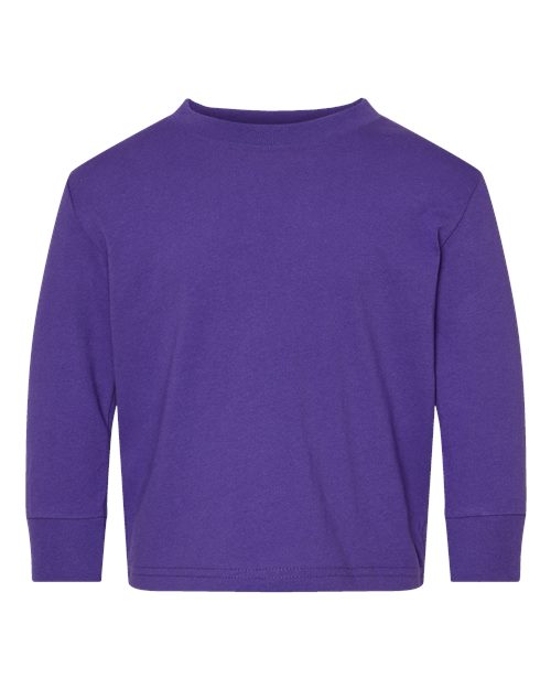 Toddler Cotton Jersey Long Sleeve Tee | USA Decoration