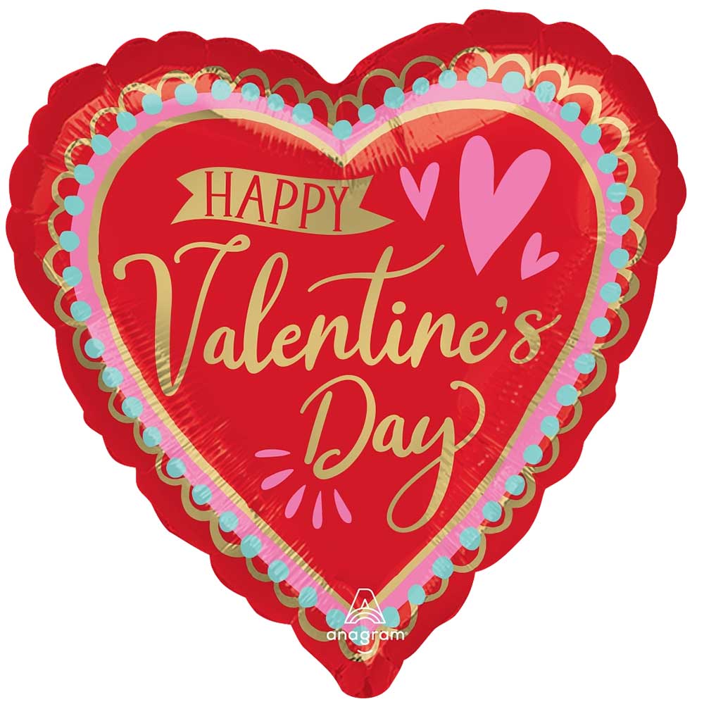 Valentine's Day Foil Balloon
