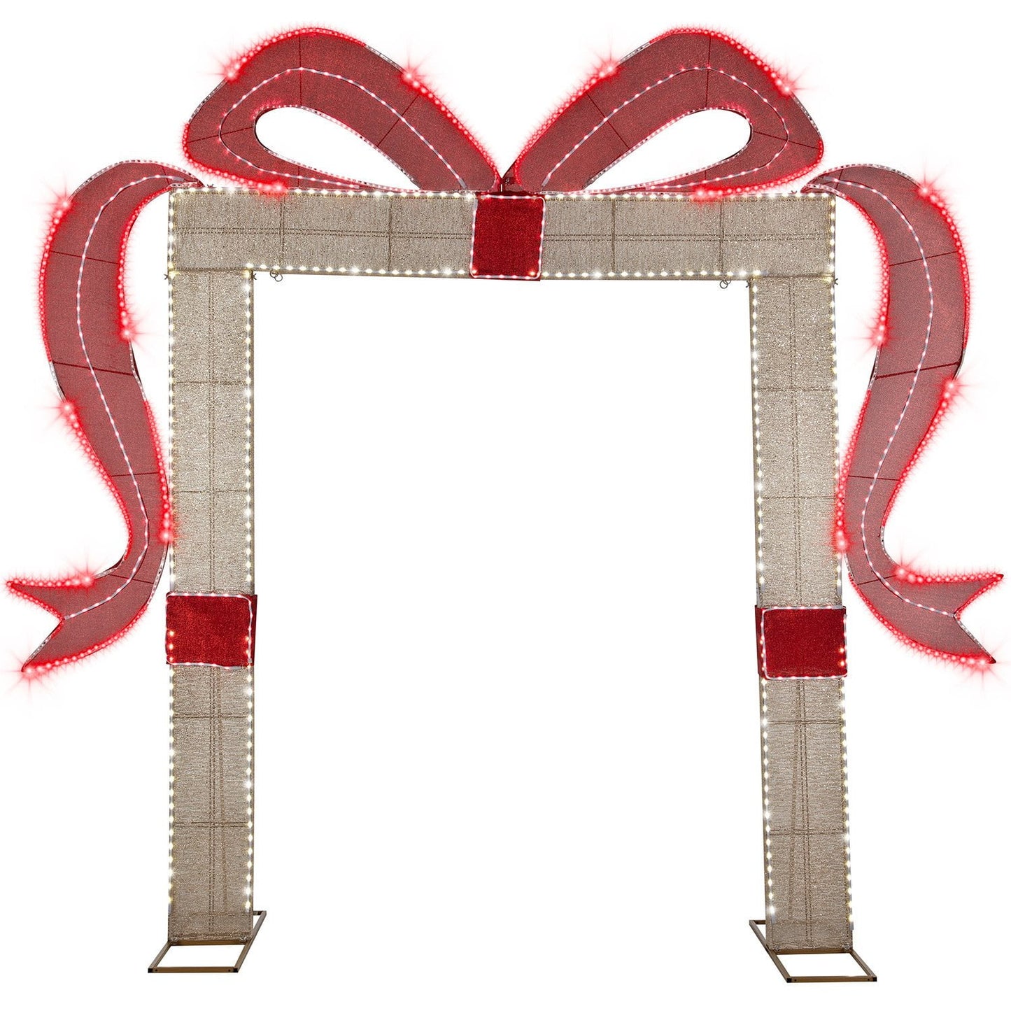 Member's Mark 10' Pre-Lit Gift Box Arch | USA Decoration®