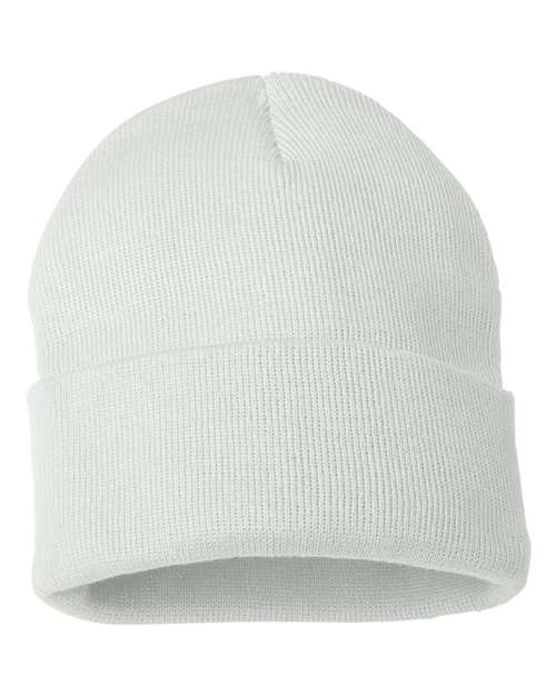 12" Solid Cuffed Beanie | USA Decoration