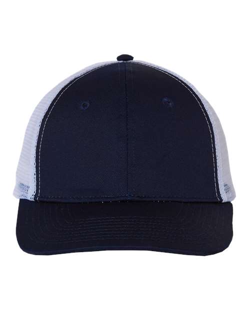 Mesh-Back Twill Trucker Cap | USA Decoration