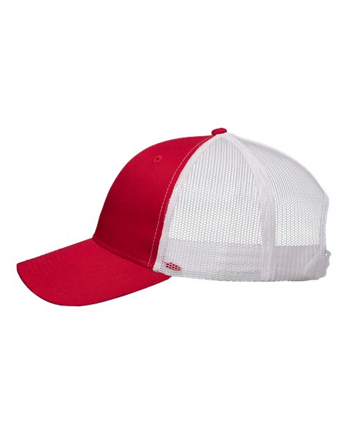 Mesh-Back Twill Trucker Cap | USA Decoration