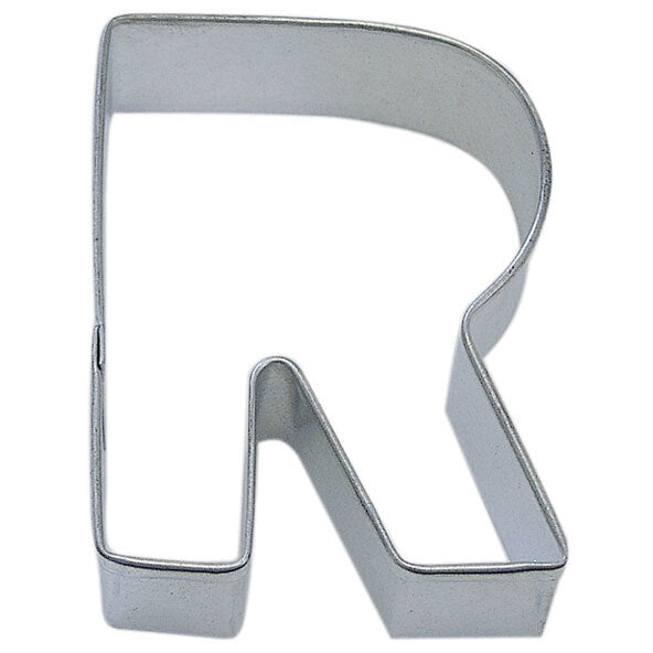 Letter R Tin Cookie Cutter 3 in B0118