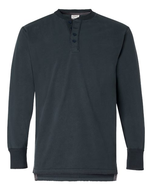Vintage Brushed Jersey Henley | USA Decoration