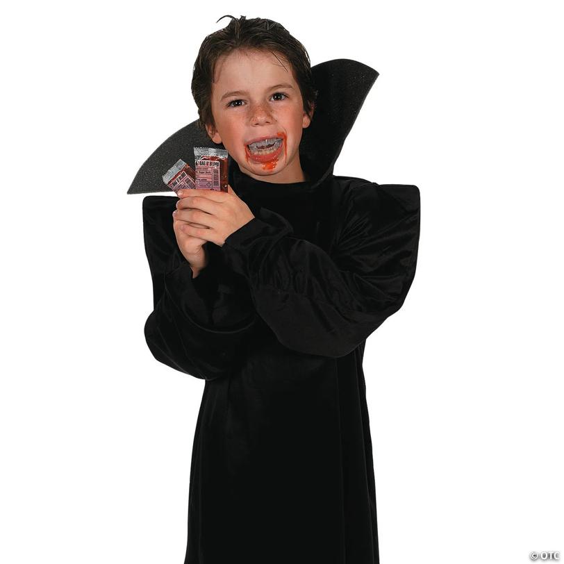 2 1/2" Bulk 72 Pc. Glow-in-the-Dark BPA-Free Plastic Fangs Vampire Teeth
