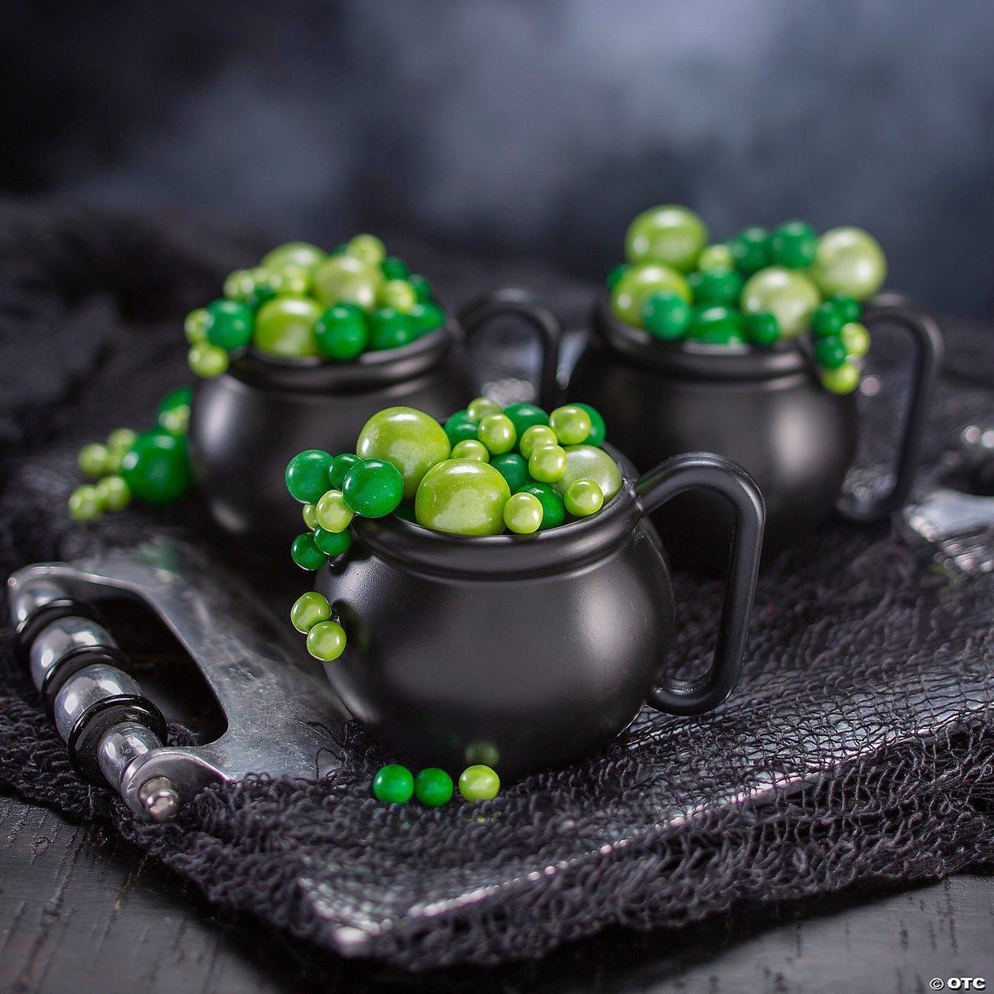 3 3/4" 12 oz. Cauldron BPA-Free Reusable Plastic Mugs - 12 Ct. | USA Decoration®