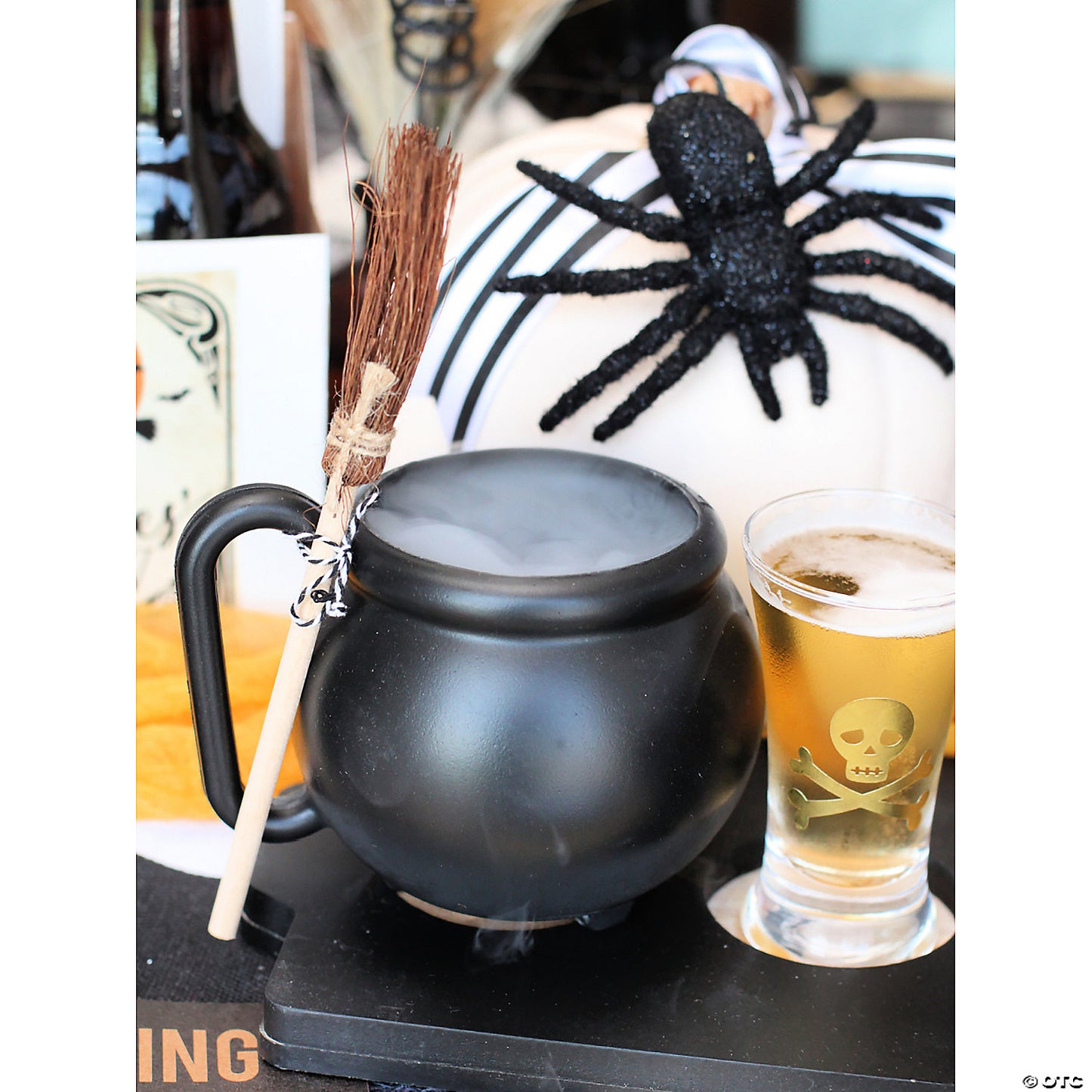 3 3/4" 12 oz. Cauldron BPA-Free Reusable Plastic Mugs - 12 Ct. | USA Decoration®