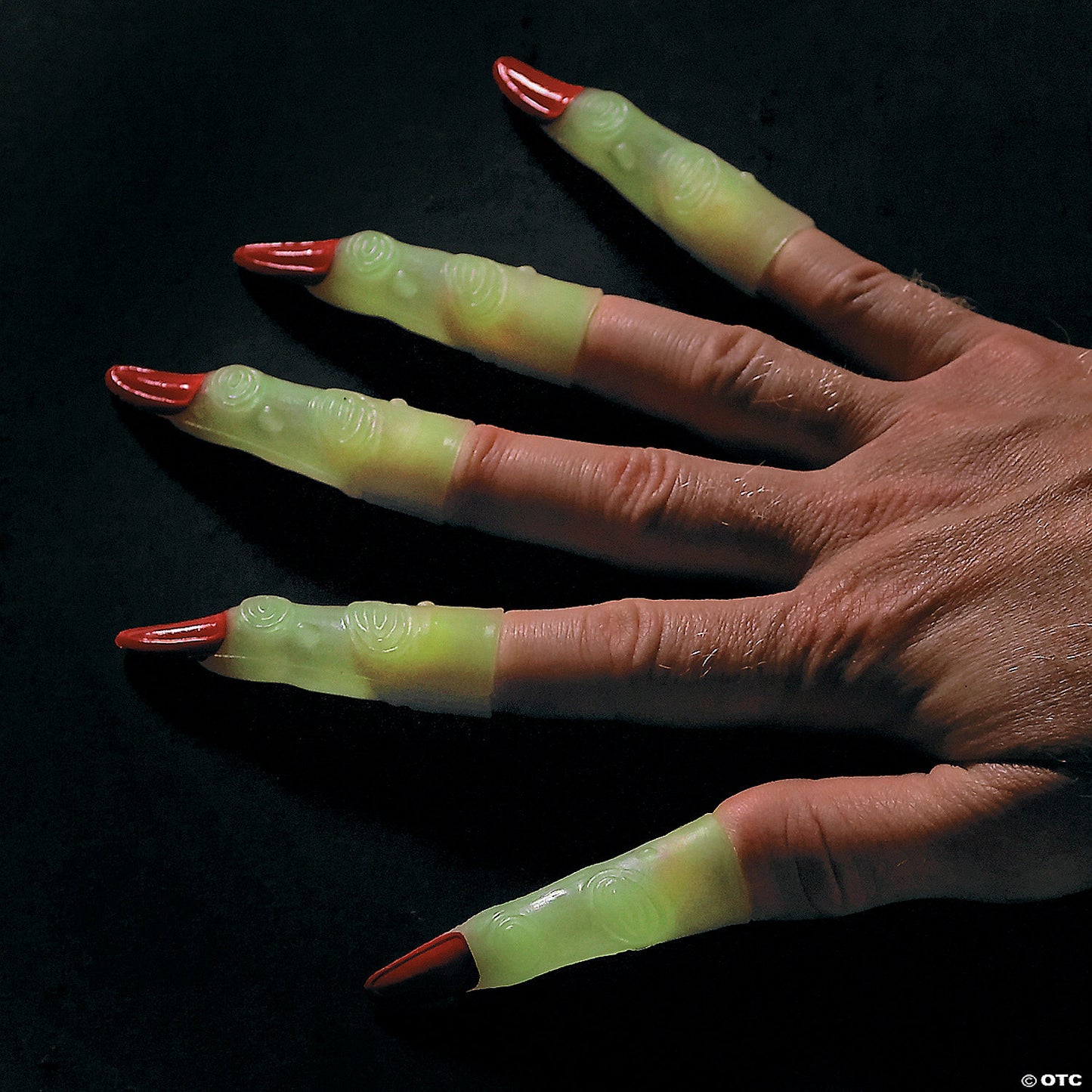 3" Bulk 72 Pc. Glow-in-the-Dark Martian Finger Costume Accessories | USA Decoration®