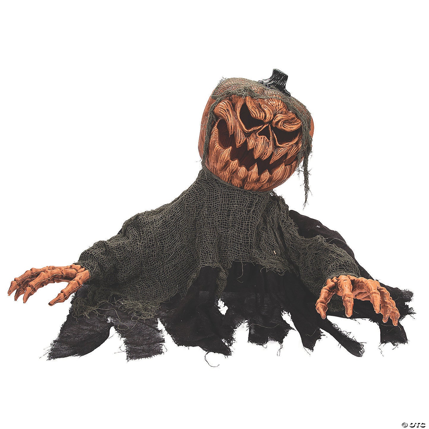 30" Animated Pumpkin Groundbreaker Halloween Decoration | USA Decoration®