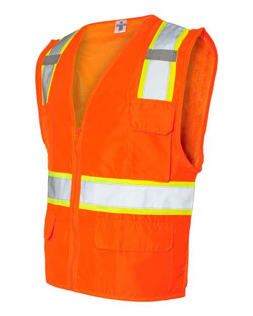 Ultra-Cool™ Solid Front Vest with Mesh Back | USA Decoration