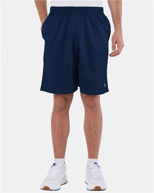 Polyester Mesh 9" Shorts with Pockets | USA Decoration