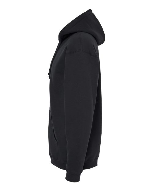 Sherpa-Lined Full-Zip Hooded Sweatshirt | USA Decoration