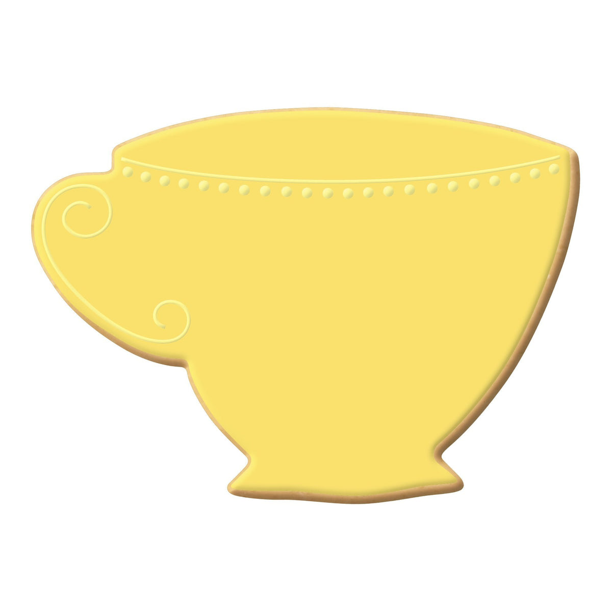 Tea Cup Cookie Cutter 3.75 in B1339