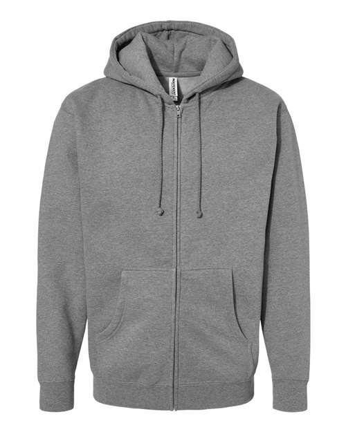 Heavyweight Full-Zip Hooded Sweatshirt | USA Decoration
