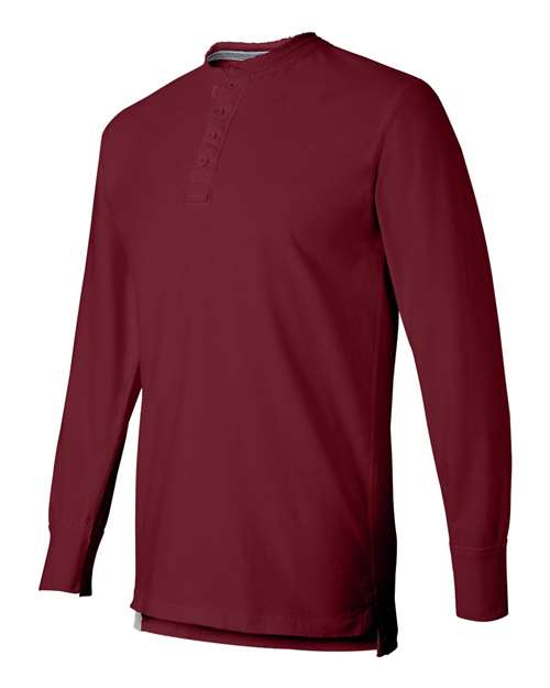 Vintage Brushed Jersey Henley | USA Decoration