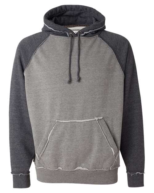 Vintage Heather Hooded Sweatshirt | USA Decoration