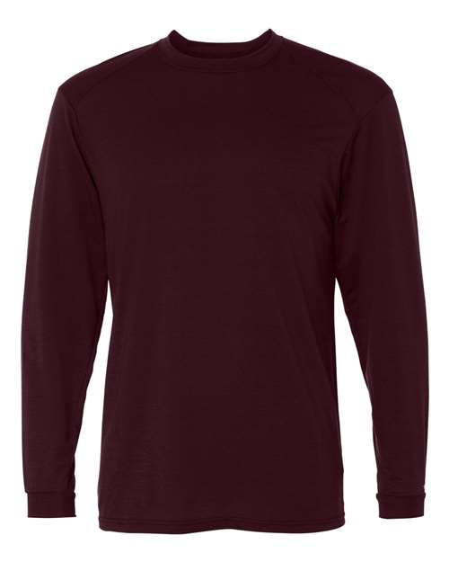 B-Tech Cotton-Feel Long Sleeve T-Shirt | USA Decoration