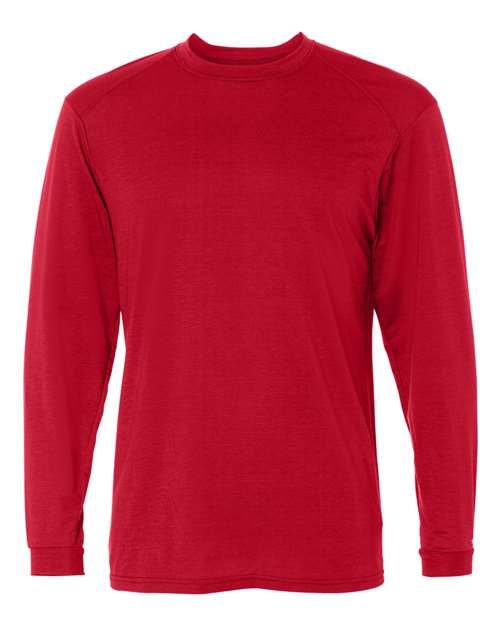 B-Tech Cotton-Feel Long Sleeve T-Shirt | USA Decoration
